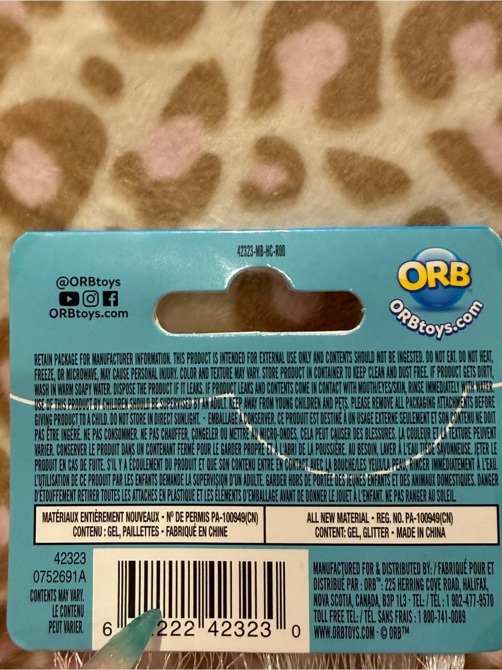 ORB Sparklee Capybara Mega Squishy Toy